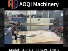 বাণিজ্যিক মুদ্রণ যন্ত্রপাতি পিল ফিডার সহ কাগজ ভাঁজ মেশিন