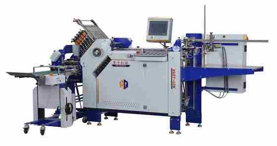 Pharmaceutical Leaflet Paper Folder Machine For Booklet Paper Folding Machine With Cross Folder Machine